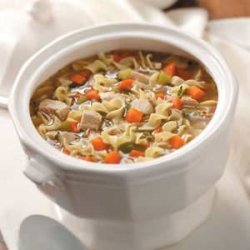 Old-Fashioned Turkey Noodle Soup recipe