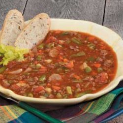 Family Vegetable Beef Soup recipe