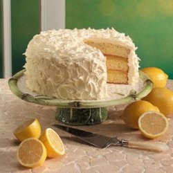 Triple-Layer Lemon Cake recipe