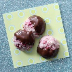 Chocolate-Dipped Cranberry Cookies recipe