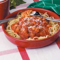 Vegetarian Spaghetti recipe