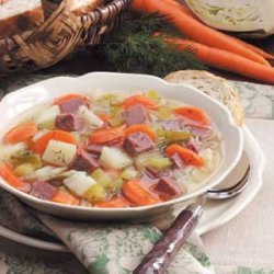 Three's-a-Charm Shamrock Soup recipe