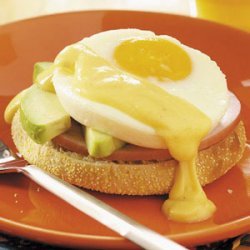 Avocado Eggs Benedict recipe