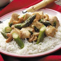 Asparagus Chicken Stir-Fry recipe