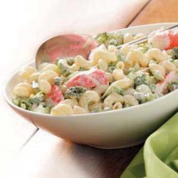 Flavorful Crab Pasta Salad recipe