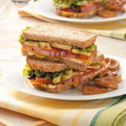 Hearty Veggie Sandwiches recipe