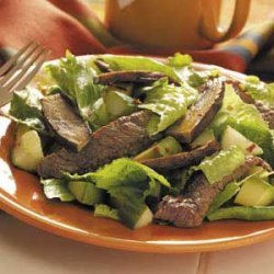Spicy Teriyaki Beef Salad recipe
