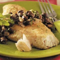Red Snapper with Black Beans recipe