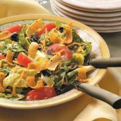 Romaine Salad with Avocado Dressing recipe