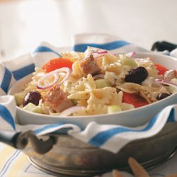 Mediterranean Tuna Pasta Salad recipe