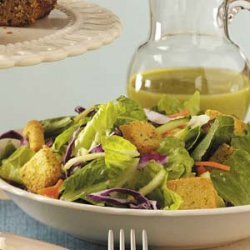 Tossed Salad with Pine Nut Dressing recipe