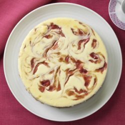 Rhubarb Swirl Cheesecake recipe