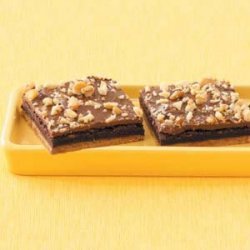 Fudge-Filled Brownie Bars recipe