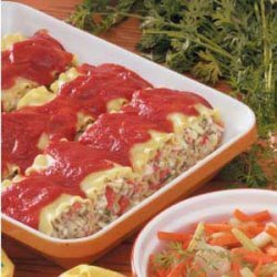 Crab Lasagna Roll-Ups recipe