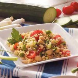 Mediterranean Bulgur Salad recipe