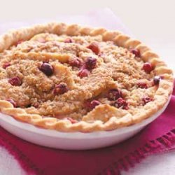 Cranberry Pear Crisp Pie recipe