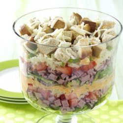Layered Salad Reuben-Style recipe