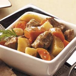 Savory Beef Stew recipe