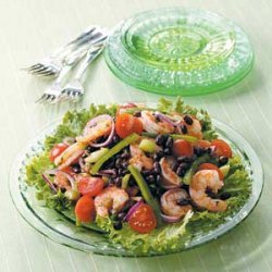 Black Bean Shrimp Salad recipe