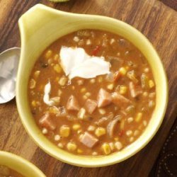 Jamaican Ham and Bean Soup recipe