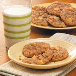 Chewy Apple Oatmeal Cookies recipe