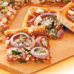 Spinach Feta Pizza recipe