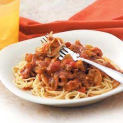 Mom's Spaghetti Sauce recipe