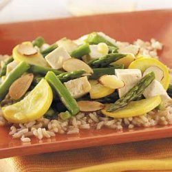 Asparagus Tofu Stir-Fry recipe