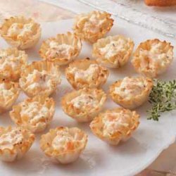 Tempting Shrimp Phyllo Tarts recipe