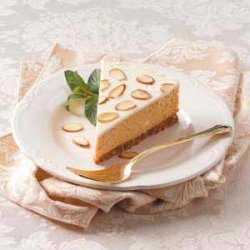 Almond-Topped Pumpkin Cheesecake recipe
