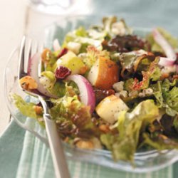 Elegant Cranberry Pear Salad recipe