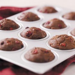 Cranberry Gingerbread Muffins recipe