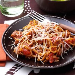 Speedy Stovetop Spaghetti recipe