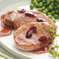 Cranberry-Mustard Pork Medallions recipe