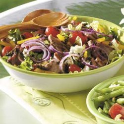 Savory Pork Salad recipe