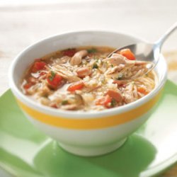 Cajun Chicken & Rice Soup recipe
