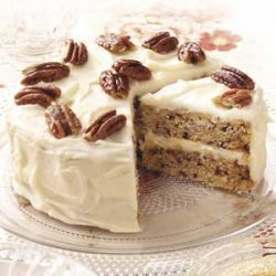 Vermont Maple-Pecan Cake recipe