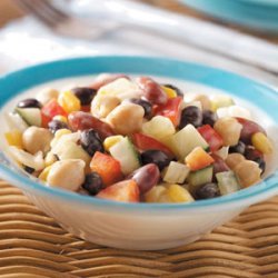 Fancy Bean Salad recipe