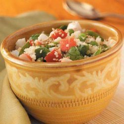 Couscous Seafood Side Salad recipe