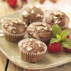 Raspberry-Chocolate Mini Muffins recipe