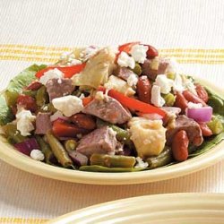 Mediterranean Lamb and Bean Salad recipe