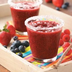 Frozen Lemon-Berry Margaritas recipe