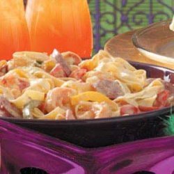 Creole Pasta with Sausage and Shrimp recipe