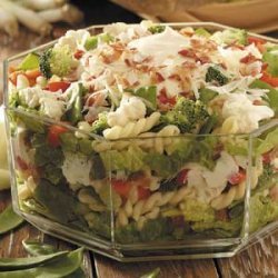 Layered Summertime Salad recipe