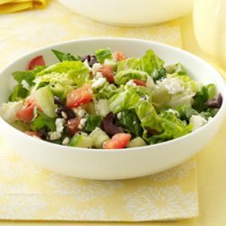 Feta Romaine Salad recipe