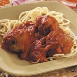 Easy Spaghetti with Meatballs recipe