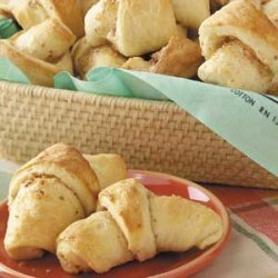 Almond-Filled Butterhorns recipe