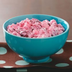 Makeover Creamy Cranberry Salad recipe