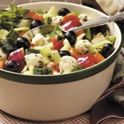 Peppery Vegetable Salad recipe