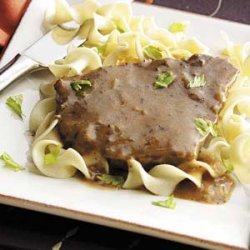 Herbed Beef with Noodles recipe